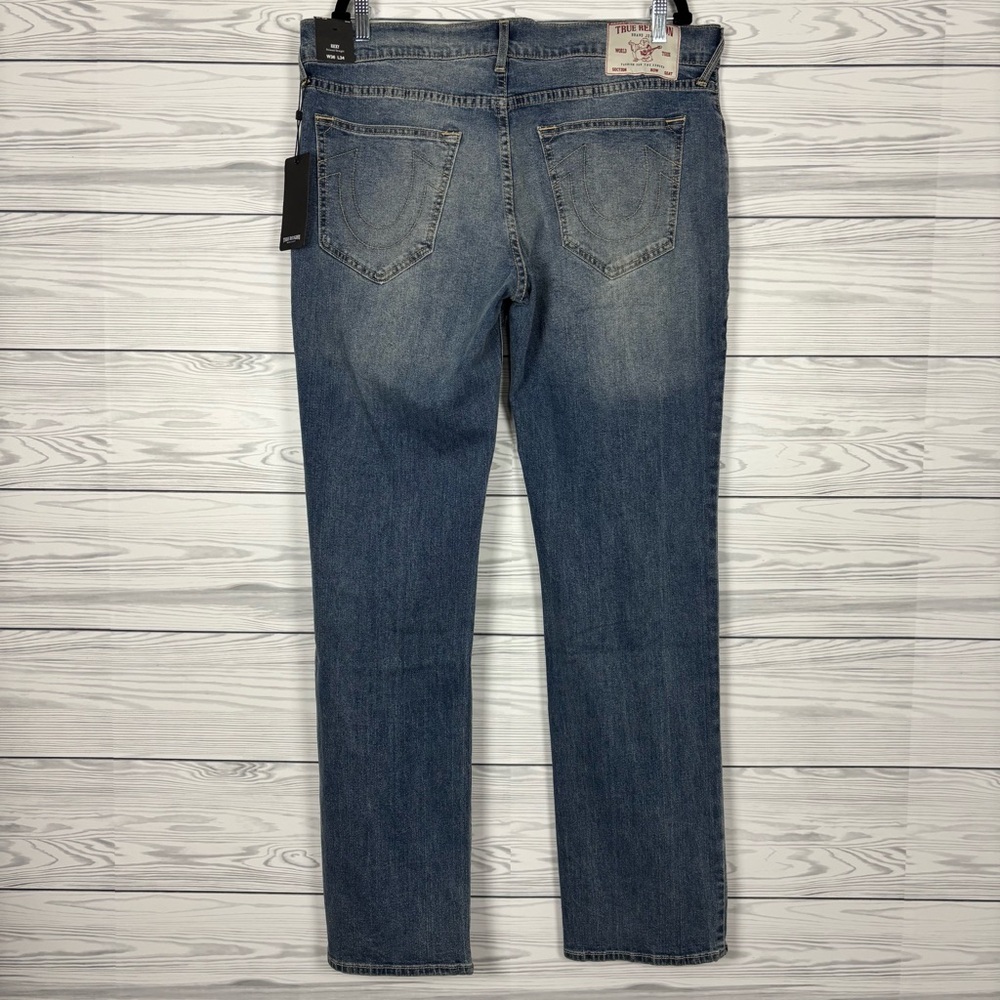 True Religion Men’s Ricky Relaxed Straight Jeans Size 36X34 NWT - Picture 10 of 16